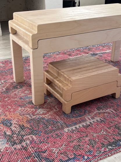 Set mesa + banco Japonés