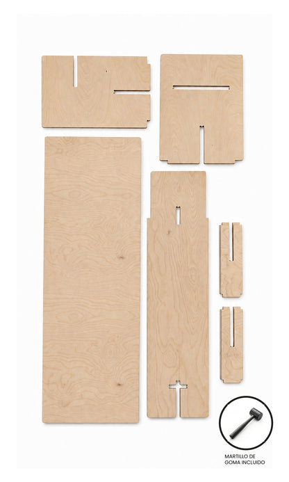 Mesa ratona rectangular